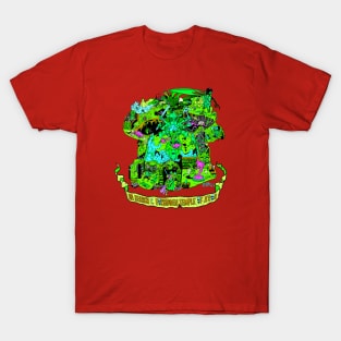 In Search of the Forbidden Temple of A'rob (rave) T-Shirt